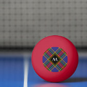 Clan MacBeth Tartan Ping Pong Ball (Net)
