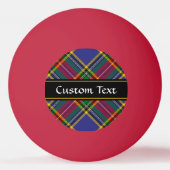 Clan MacBeth Tartan Ping Pong Ball (Achterkant)