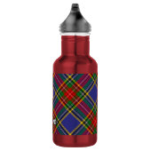 Clan MacBeth Tartan RVS Waterfles (Rechts)