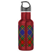 Clan MacBeth Tartan RVS Waterfles (Achterkant)