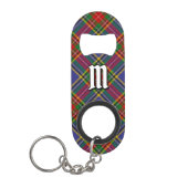 Clan MacBeth Tartan Sleutelhanger Bottle Open Mini Flessenopener (Voorkant)