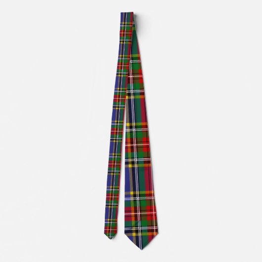 Clan MacBeth Tartan Stropdas (Achterkant)