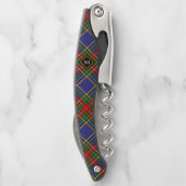 Clan MacBeth Tartan Waiter Kurkentrekker (Achterkant)