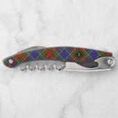 Clan MacBeth Tartan Waiter Kurkentrekker (Achterkant)