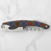 Clan MacBeth Tartan Waiter Kurkentrekker (Voorkant)
