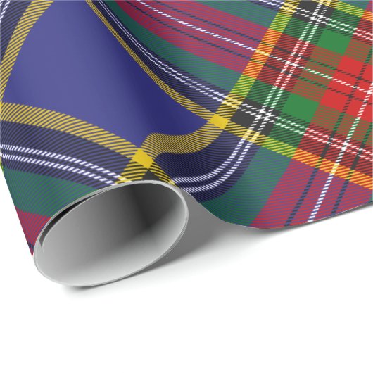 Clan MacBeth Tartan Wrapping Paper Cadeaupapier (Rol Hoek)