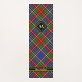 Clan MacBeth Tartan Yoga Mat (Voorkant)