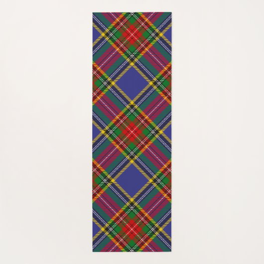 Clan MacBeth Tartan Yoga Mat (Achterkant)
