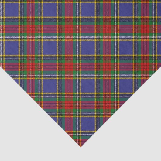 Clan MacBeth Tartanthemapapier Tissuepapier (Detail)