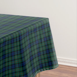 Clan MacCallum Donkerblauw en Groen Schots Tartan Tafelkleed