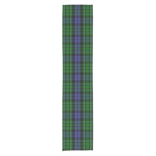 Clan MacCallum Tartan Korte Tafelloper (Voorkant)