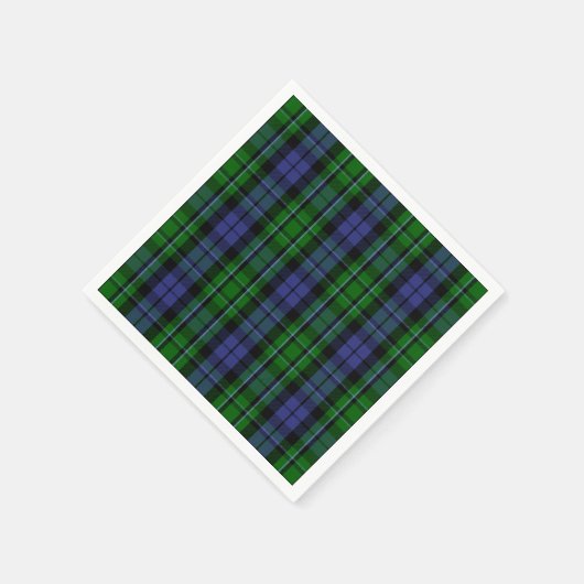 Clan MacCallum Tartan Servetten (Hoek)