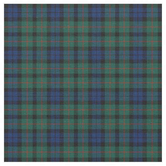 Clan MacCallum Tartan Stof (Close Up)