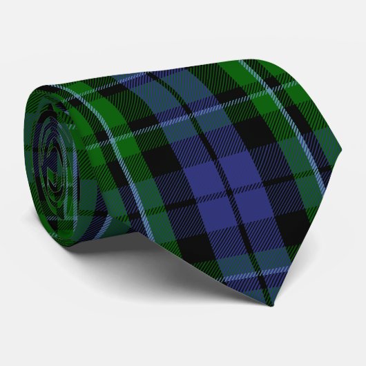 Clan MacCallum Tartan Stropdas (Opgerold)