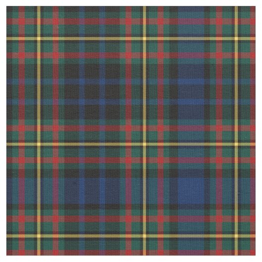 Clan MacClellan Tartan Stof (Close Up)