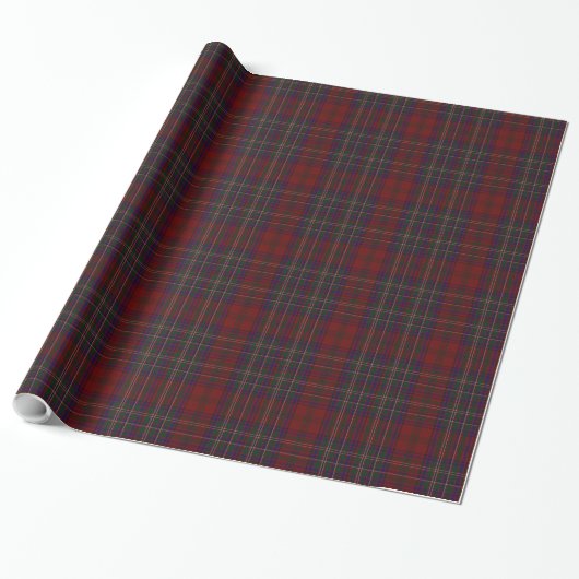 Clan MacClure Tartan Pset Wrapping Paper Cadeaupapier (Uitgerold)