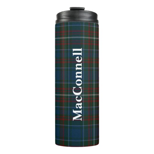 Clan MacConnell Pset Custom Thermal Tumbler Thermosbeker (Voorkant)