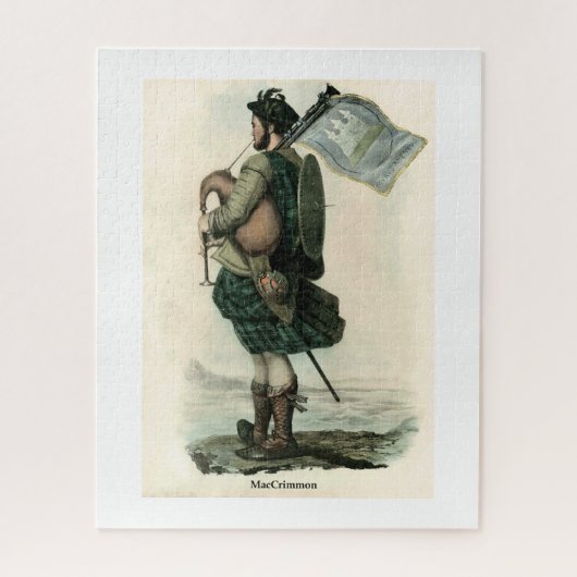 Clan MacCrimmon Legpuzzel (Verticaal)