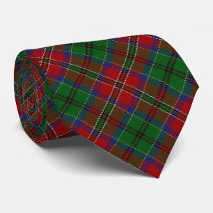 Clan MacCulloch Letter M Monogram Tartan Stropdas