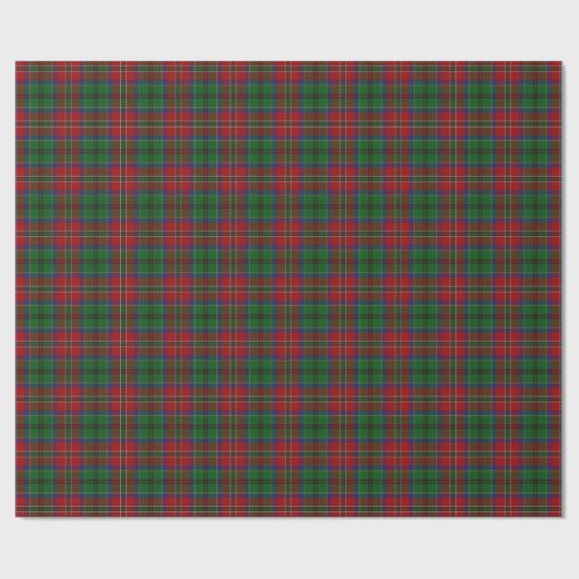 Clan MacCulloch MacCullough Scottish Tartan Cadeaupapier (Vlak)