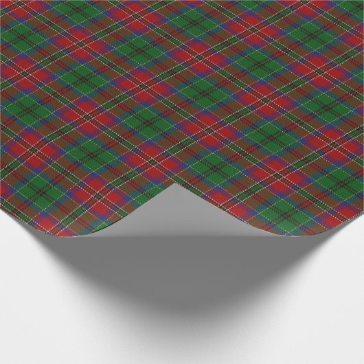 Clan MacCulloch MacCullough Scottish Tartan Cadeaupapier (Hoek)
