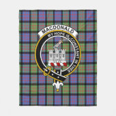 Clan MacDonald Ancient Macdonalds uit Ranald Tarta Fleece Deken (Voorkant)
