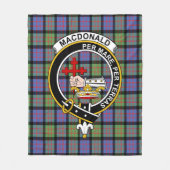 Clan MacDonald Ancient Macdonalds van Donald Tarta Fleece Deken (Voorkant)