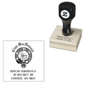 Clan MacDonald Crest Badge  Rubberstempel (Gestempeld)