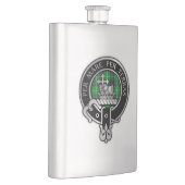 Clan MacDonald Crest Flask Flacon (Rechts)