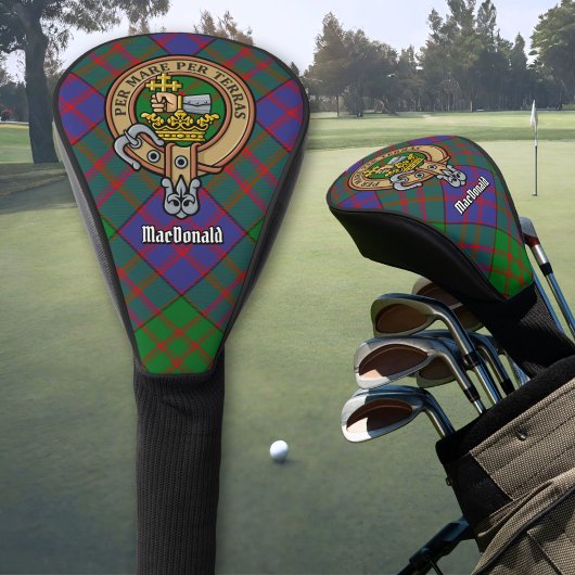 Clan MacDonald Crest Golf Head Hoesje Golfheadcover