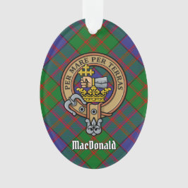 Clan MacDonald Crest Ornament