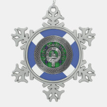 Clan MacDonald Crest & Tartan Knot