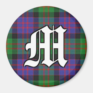 Clan MacDonald Donald Tartan Betonaccenten Magneet