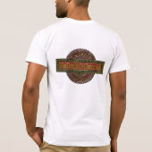 Clan MacDonald of ClanRanald Family Crest en Targ T-shirt (Achterkant)
