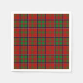 Clan MacDonald of Glencoe Tartan Servetten (Voorkant)