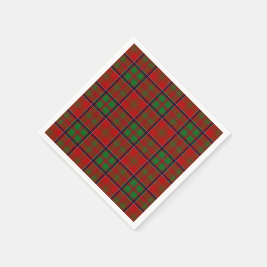Clan MacDonald of Glencoe Tartan Servetten (Hoek)