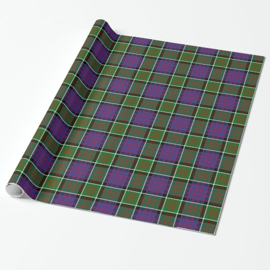 Clan MacDonald of Ranald Tartan Cadeaupapier (Uitgerold)