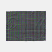 Clan MacDonald of Ranald Tartan Fleece Deken (Voorkant (Horizontaal))