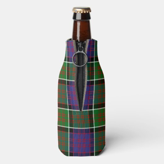 Clan MacDonald of Ranald Tartan Flesjeskoeler (Fles Achterkant)