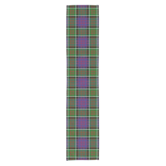 Clan MacDonald of Ranald Tartan Korte Tafelloper (Voorkant)