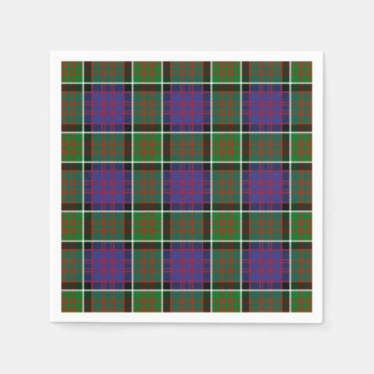 Clan MacDonald of Ranald Tartan Servetten (Voorkant)