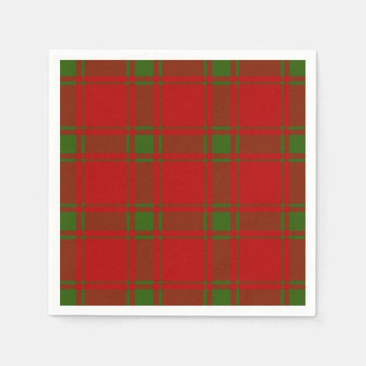Clan MacDonald of Sleat Tartan Servet (Voorkant)