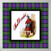 Clan MacDonald Scottish Dream Poster (Voorkant)
