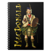 Clan MacDonald Scottish Highland Dreams Notitieboek (Voorkant)