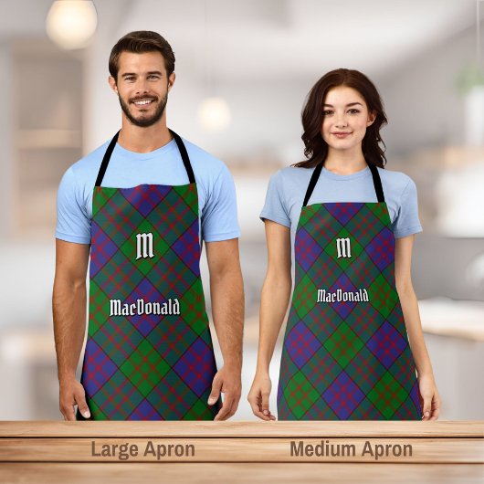 Clan MacDonald Tartan Apron Schort