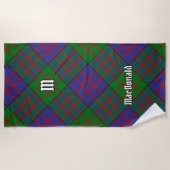 Clan MacDonald Tartan Beach Towel Strandlaken (Voorkant)