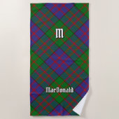 Clan MacDonald Tartan Beach Towel Strandlaken (Voorkant)