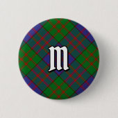 Clan MacDonald Tartan Button (Voorkant)