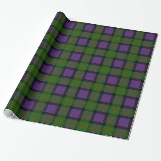 Clan MacDonald Tartan Cadeaupapier (Uitgerold)