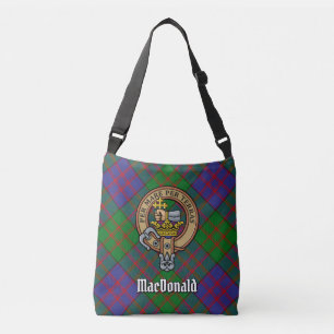 Clan MacDonald Tartan Crossbody Bag Tas